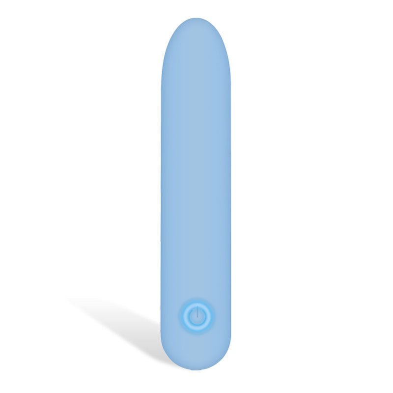 Adam & Eve Eve's Silky Sensations Rechargeable Bullet - Blue 9.4 cm USB Rechargeable Bullet – Sex toys NZ by Naughtyhut. Discreet delivery nationwide.