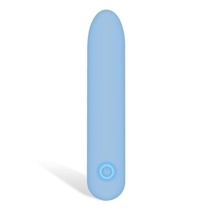 Adam & Eve Eve's Silky Sensations Rechargeable Bullet - Blue 9.4 cm USB Rechargeable Bullet – Sex toys NZ by Naughtyhut. Discreet delivery nationwide.