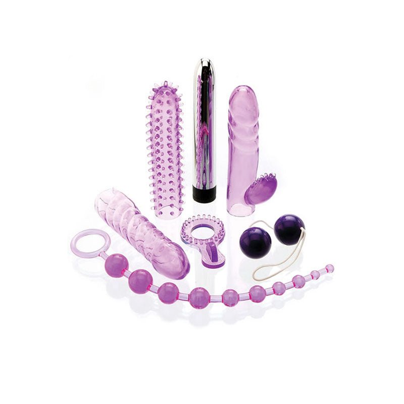 Buy Adam & Eve The Complete Lovers Kit - Couples Kit - 7 Piece Set – Naughtyhut NZ sex toys online. Discreet delivery & top brands.