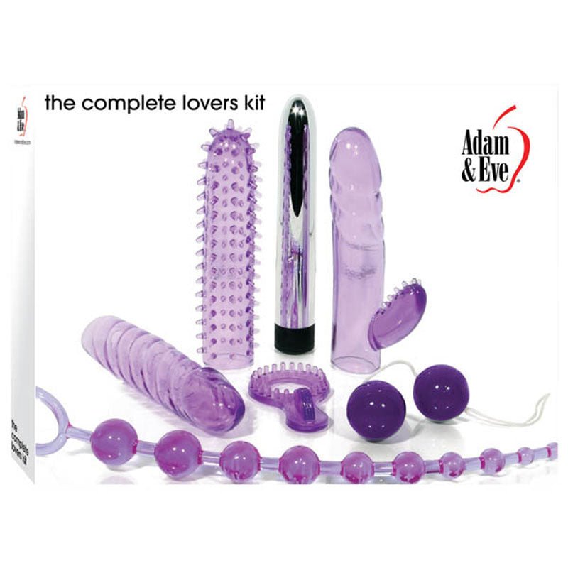 Buy Adam & Eve The Complete Lovers Kit - Couples Kit - 7 Piece Set – Naughtyhut NZ sex toys online. Discreet delivery & top brands.