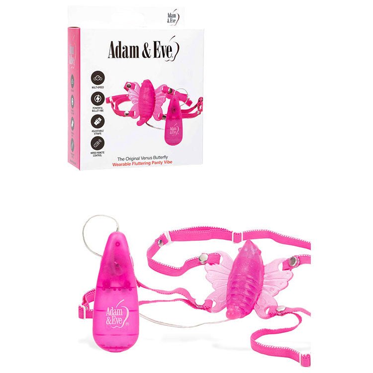 Adam & Eve THE ORIGINAL VENUS BUTTERFLY - – Sex toys NZ by Naughtyhut. Discreet delivery nationwide.