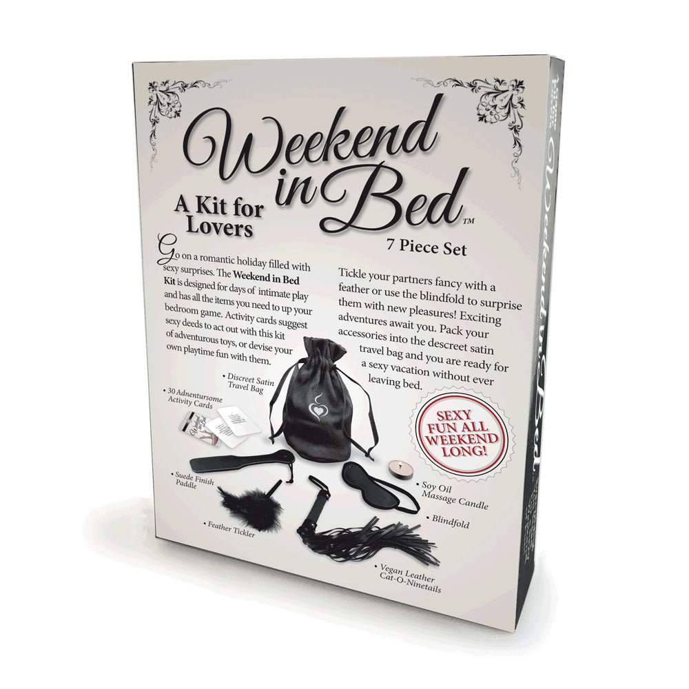 Buy Behind Closed Doors - Weekend In Bed - Couples Kit Game – Naughtyhut NZ sex toys online. Discreet delivery & top brands.