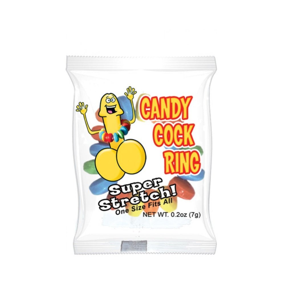 Buy Candy Cock Ring - 50 Pcs/Display – Naughtyhut NZ sex toys online. Discreet delivery & top brands.