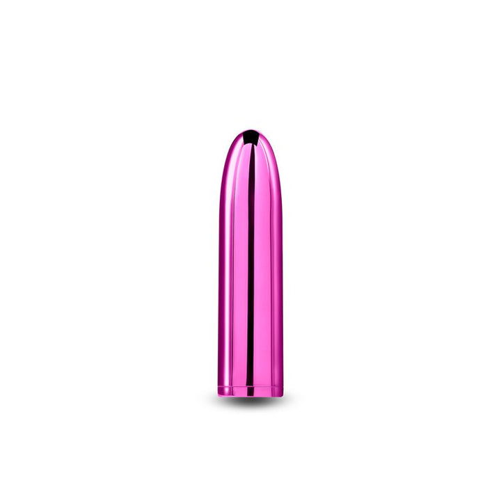 Chroma Petite Bullet - Pink - Metallic Pink 8.7 cm USB Rechargeable Bullet – Sex toys NZ by Naughtyhut. Discreet delivery nationwide.