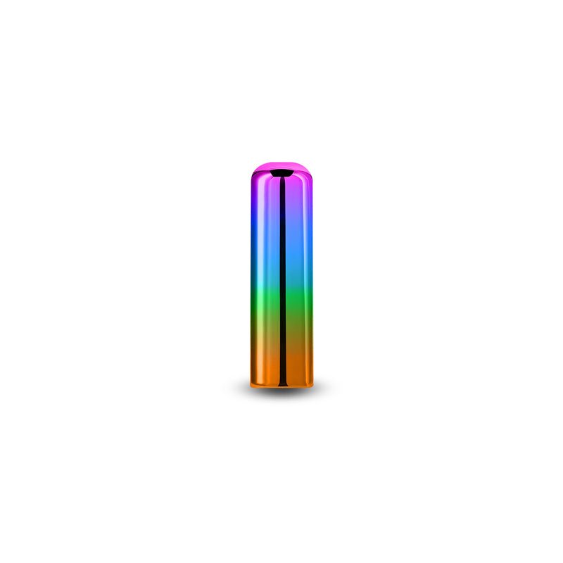 Chroma Rainbow - Small - Metallic Rainbow 6.8 cm USB Rechargeable Bullet – Sex toys NZ by Naughtyhut. Discreet delivery nationwide.
