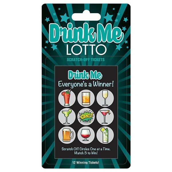 Drink Me Lotto - Party Scratcher – Sex toys NZ by Naughtyhut. Discreet delivery nationwide.