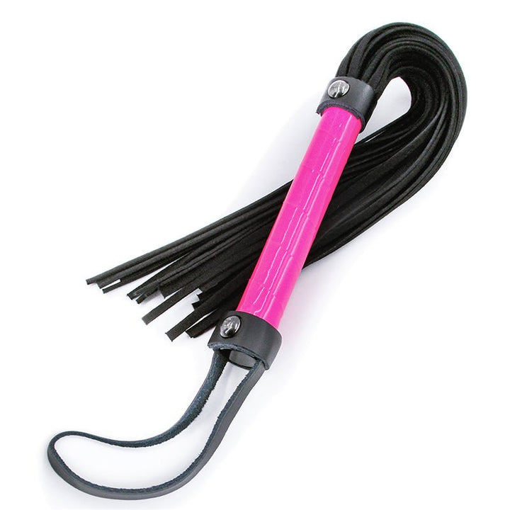 Electra Flogger - Pink - Pink Flogger Whip – Sex toys NZ by Naughtyhut. Discreet delivery nationwide.