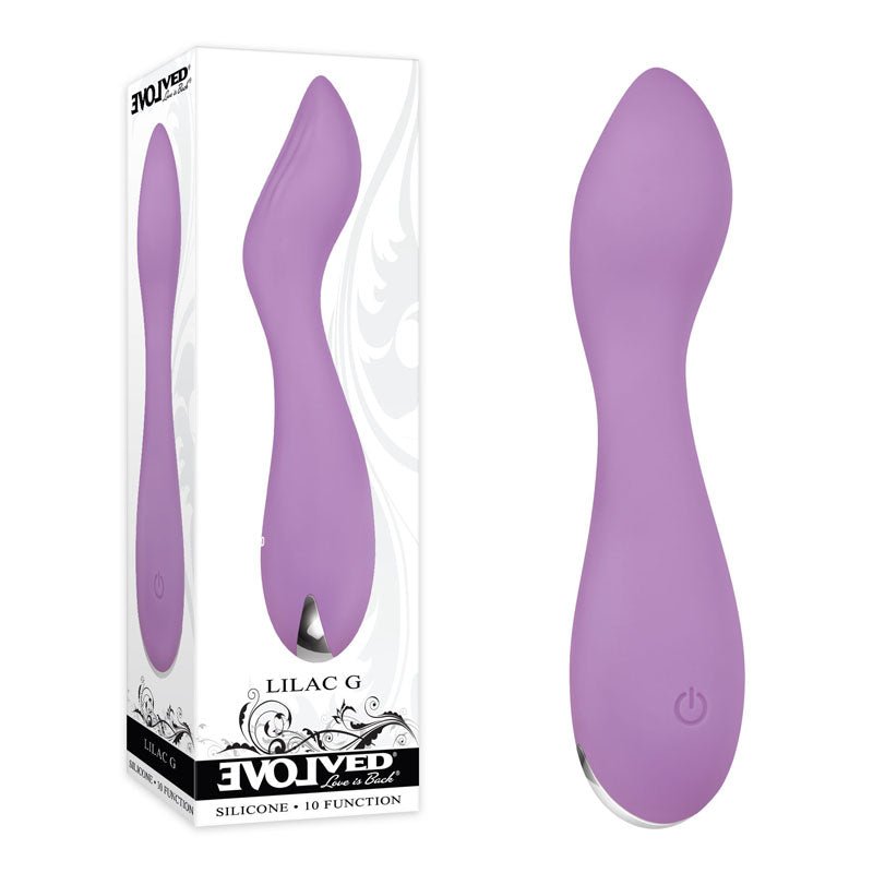Evolved LILAC G - Lilac 11.5 cm USB Rechargeable Mini Vibrator – Sex toys NZ by Naughtyhut. Discreet delivery nationwide.
