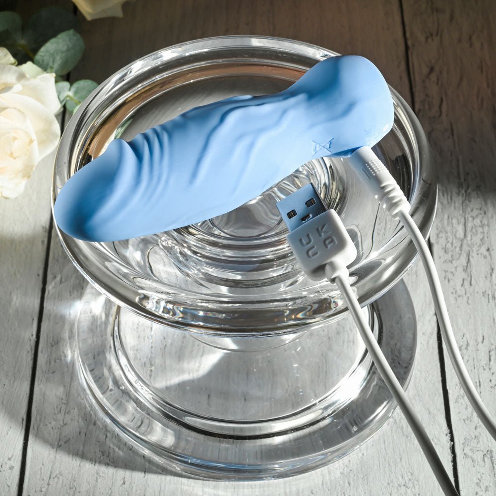 Gender X LIL BUDDY - Light Blue 10.1 cm USB Rechargeable Mini Vibrator – Sex toys NZ by Naughtyhut. Discreet delivery nationwide.