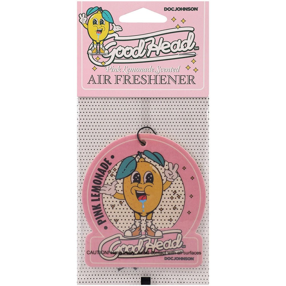 Buy GoodHead Air Freshener - Pink Lemonade - Pink Lemonade Scented Air Freshener – Naughtyhut NZ sex toys online. Discreet delivery & top brands.
