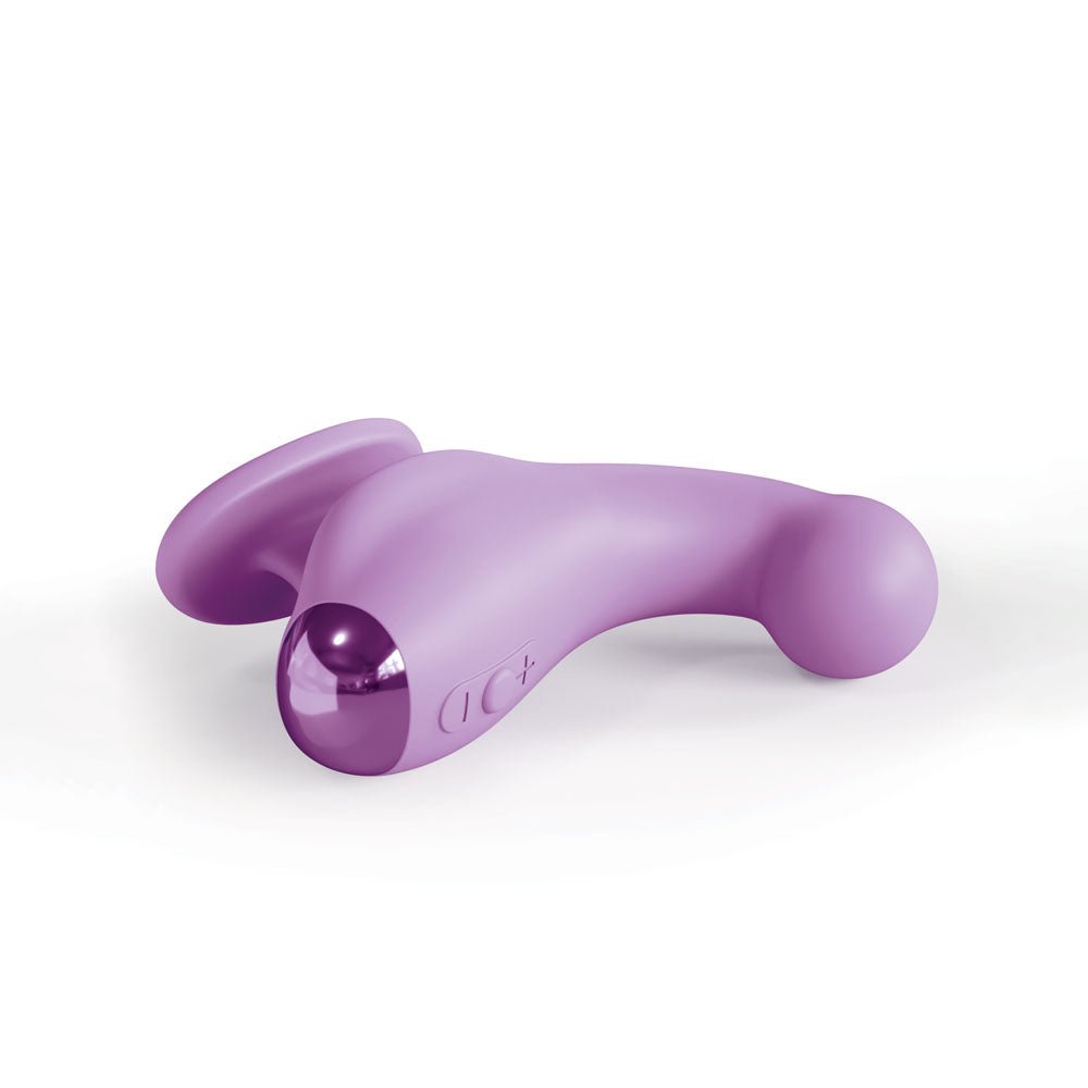 Buy JimmyJane Curved Gripp - Purple USB Rechargeable Finger Stimulator – Naughtyhut NZ sex toys online. Discreet delivery & top brands.