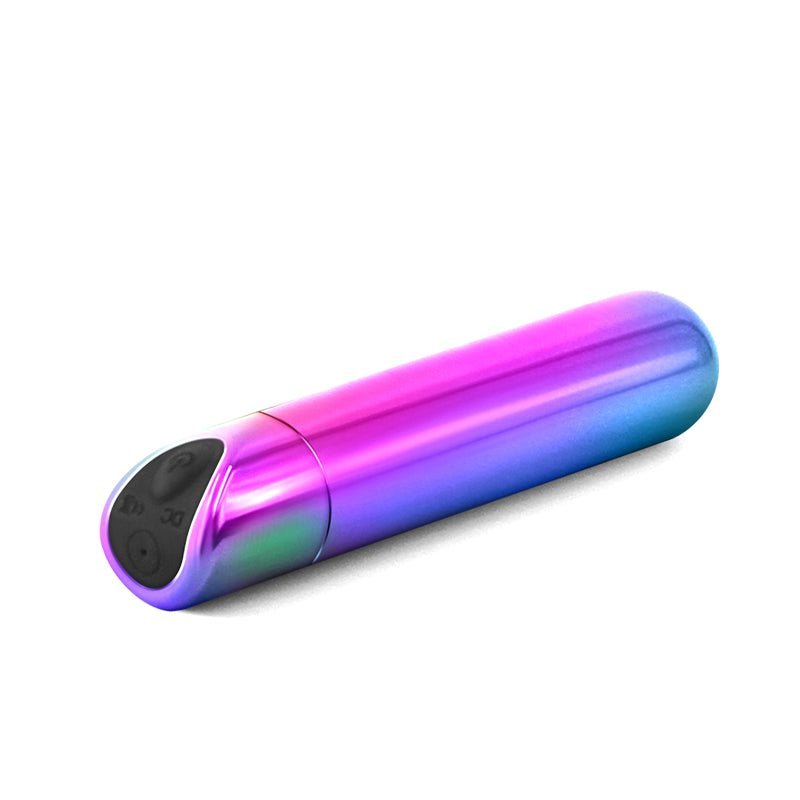 Lush Nightshade - Multicolour - Multicoloured 8.9 cm USB Rechargeable Bullet – Sex toys NZ by Naughtyhut. Discreet delivery nationwide.