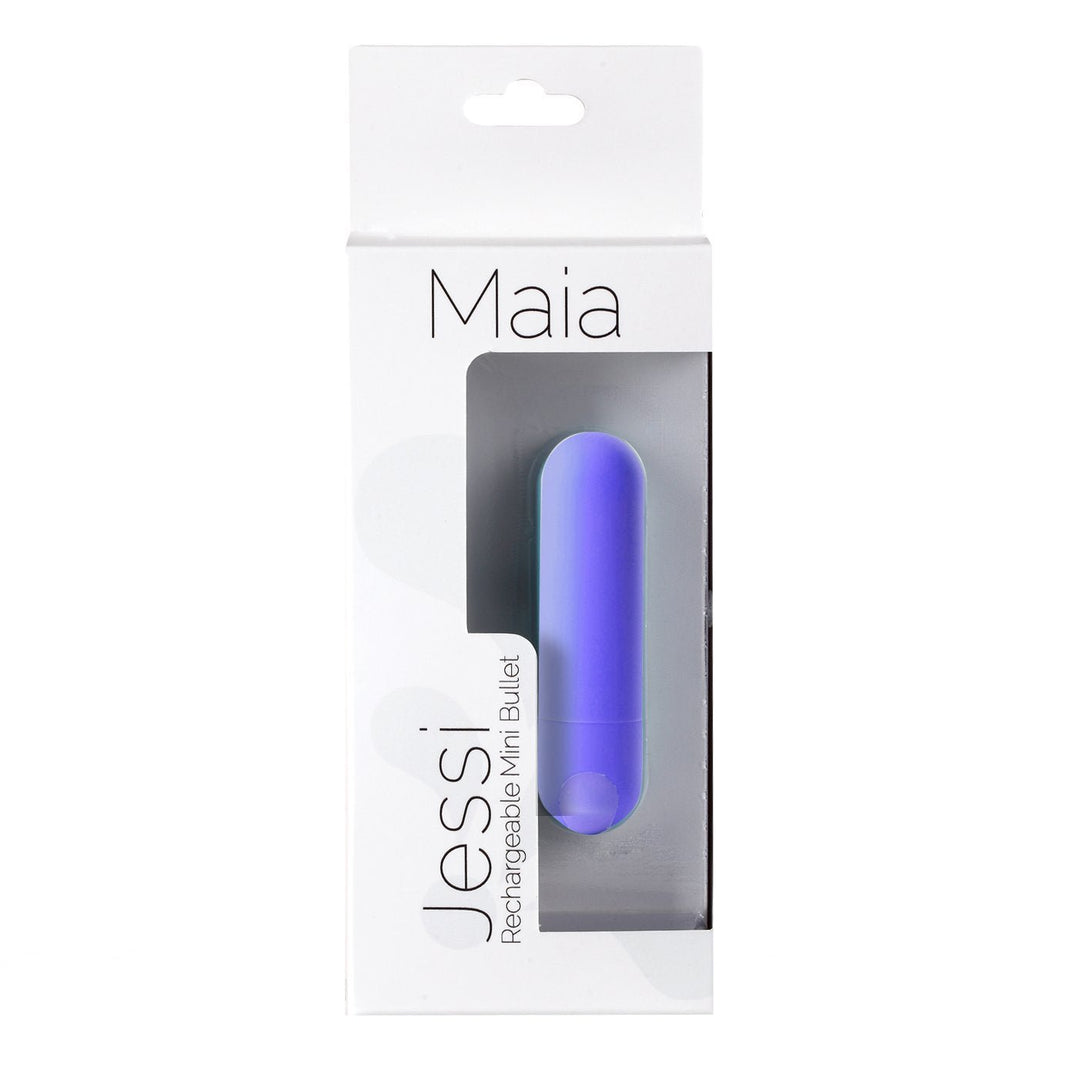 Maia Jessi - Purple 7.6 cm USB Rechargeable Bullet – Sex toys NZ by Naughtyhut. Discreet delivery nationwide.