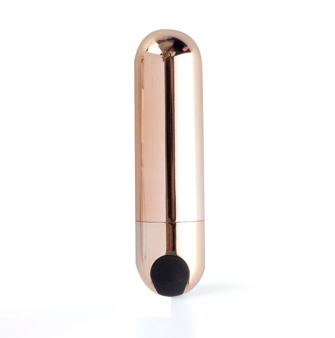 Maia Jessi - Rose Gold 7.6 cm USB Rechargeable Bullet – Sex toys NZ by Naughtyhut. Discreet delivery nationwide.