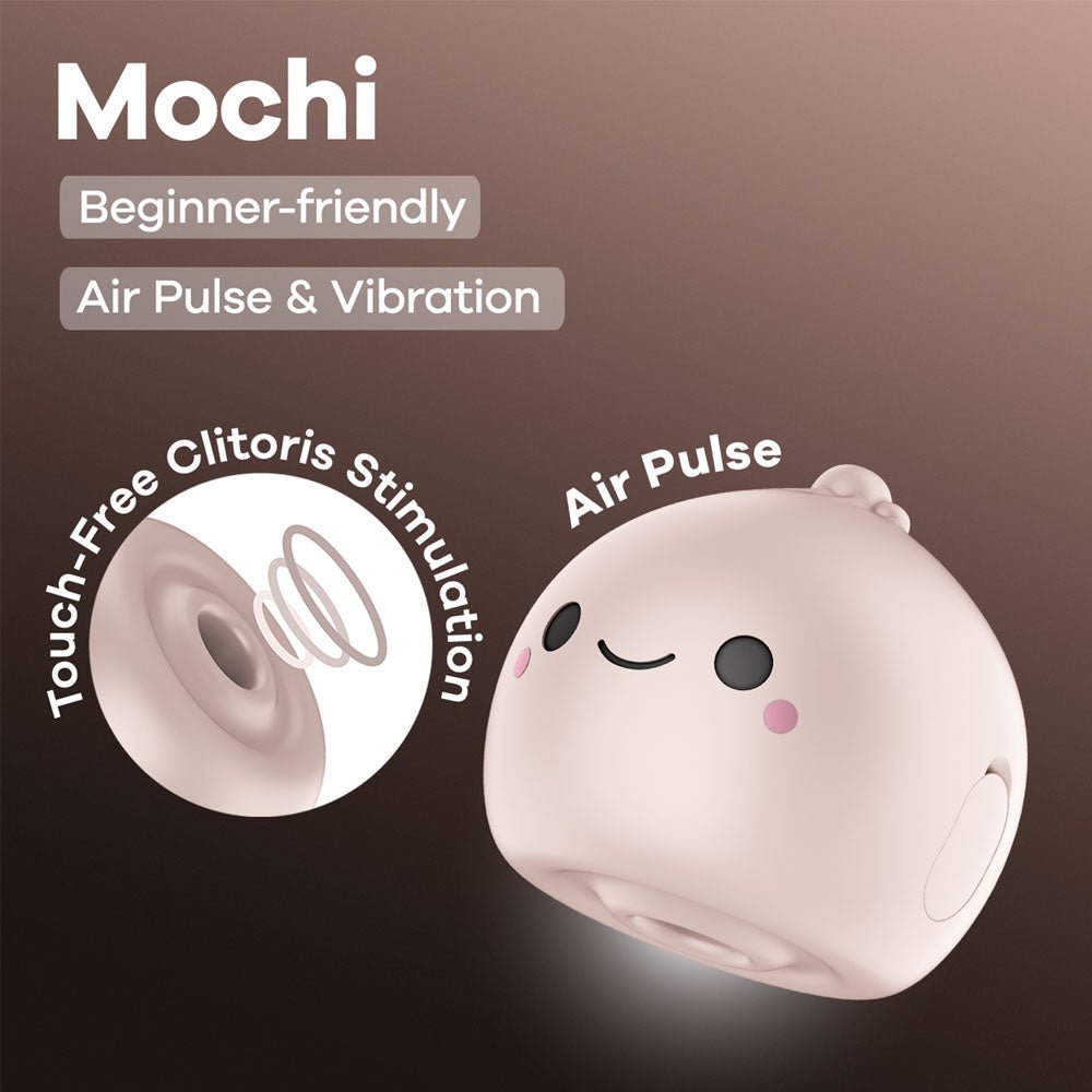Satisfyer Mochi - Beige - Beige USB Rechargeable Air Pulse Stimulator – Sex toys NZ by Naughtyhut. Discreet delivery nationwide.