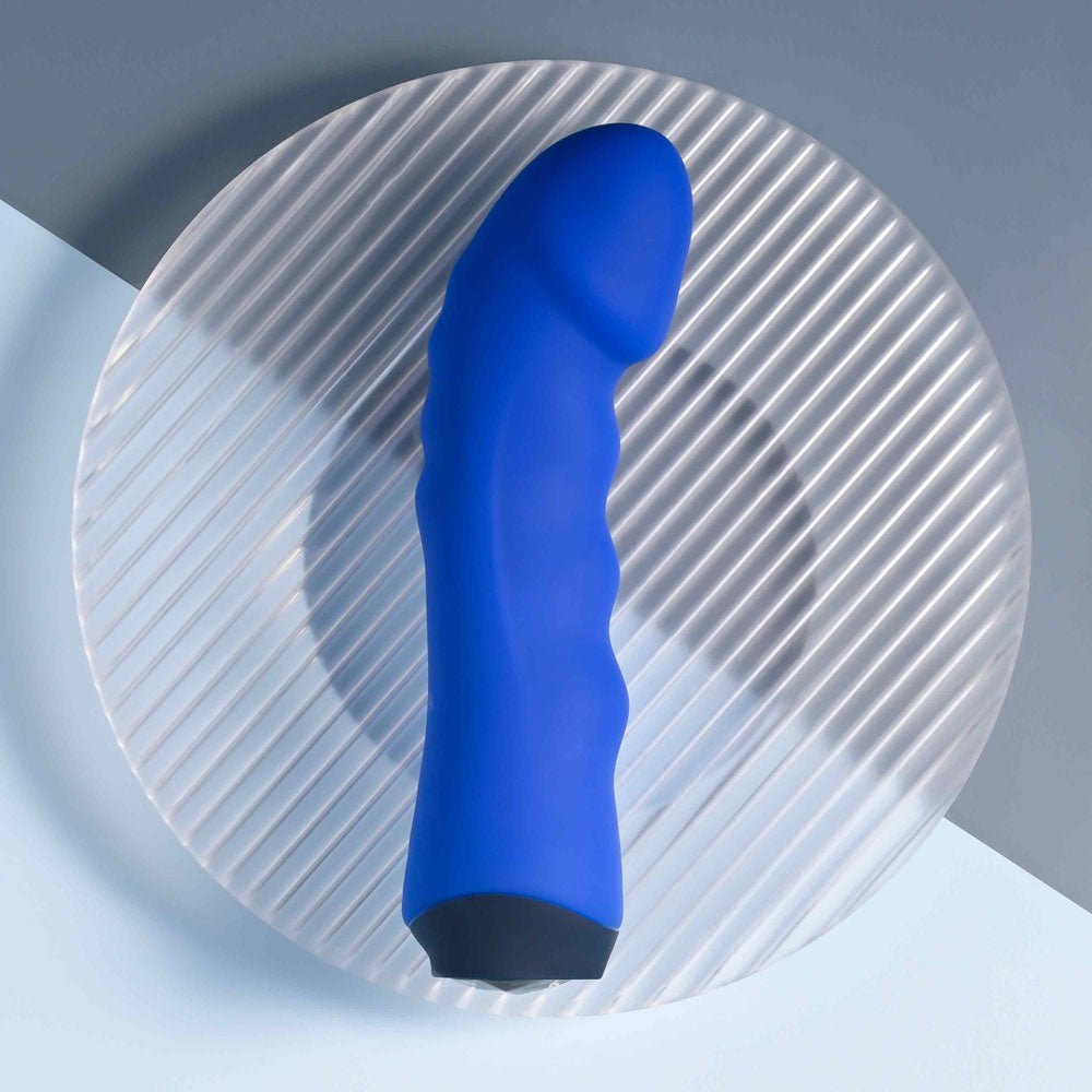 Selopa BLUE BANGER - Blue 13.6 cm USB Rechargeable Vibrator – Sex toys NZ by Naughtyhut. Discreet delivery nationwide.