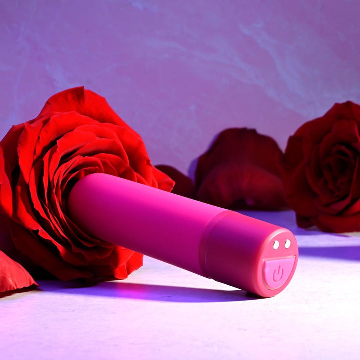 Selopa TINY TEMPTATION - Pink 9.2 cm USB Rechargeable Bullet – Sex toys NZ by Naughtyhut. Discreet delivery nationwide.