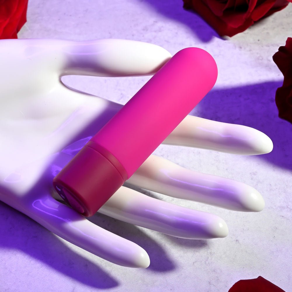 Selopa TINY TEMPTATION - Pink 9.2 cm USB Rechargeable Bullet – Sex toys NZ by Naughtyhut. Discreet delivery nationwide.