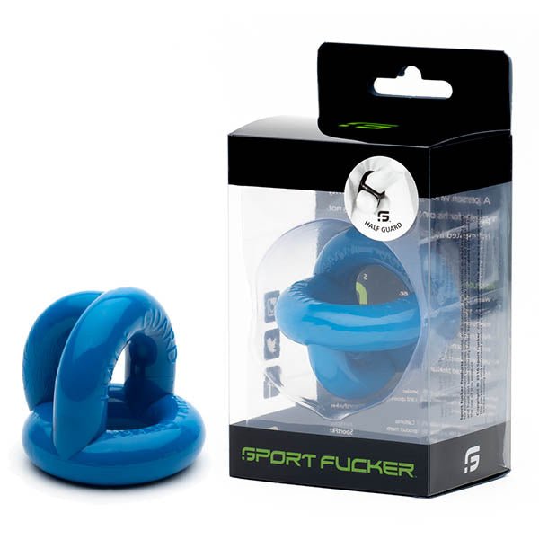 Sport Fucker Half Guard - Police Blue Cock Ring – Sex toys NZ by Naughtyhut. Discreet delivery nationwide.
