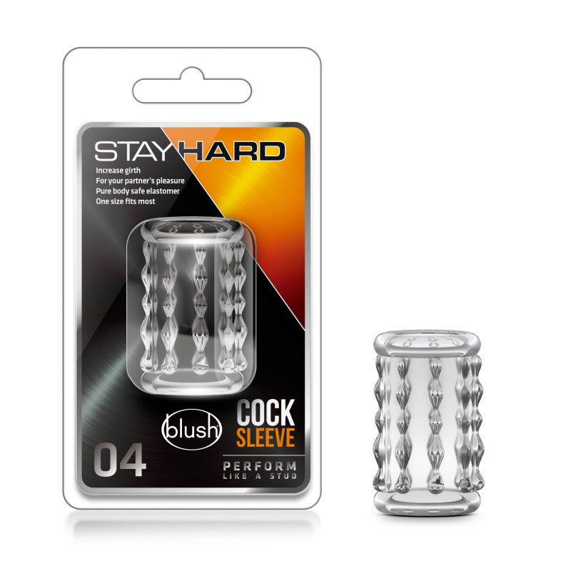 Stay Hard Cock Sleeve 04 - Clear Penis Sleeve – Sex toys NZ by Naughtyhut. Discreet delivery nationwide.