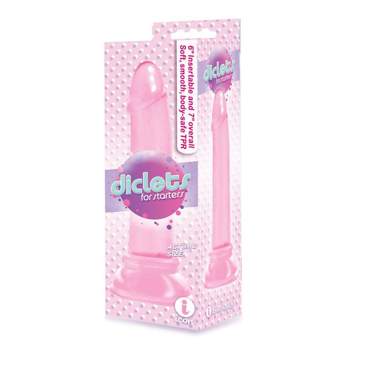 The 9's Diclets - Pink 17.8 cm (7'') Dong – Sex toys NZ by Naughtyhut. Discreet delivery nationwide.