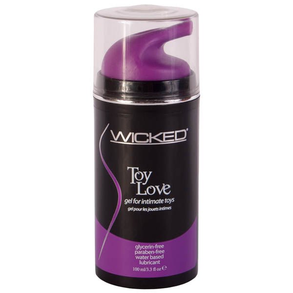 Wicked Toy Love - Glycerin Free Water Based Lubricant - 100 ml (3.3 oz) Bottle – Sex toys NZ by Naughtyhut. Discreet delivery nationwide.
