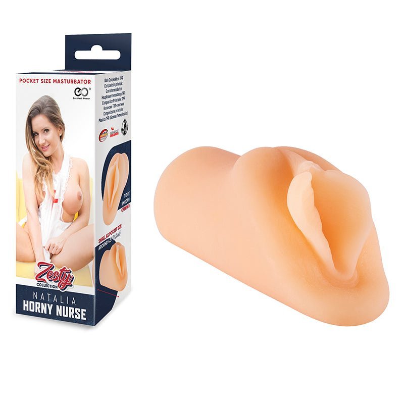 Zesty Natalia Horny Nurse - Flesh Vagina Stroker – Sex toys NZ by Naughtyhut. Discreet delivery nationwide.