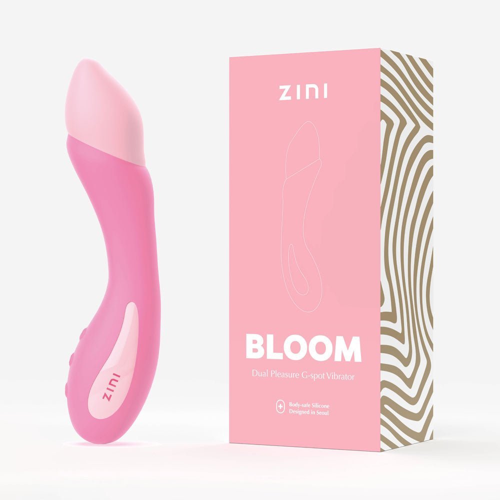 Zini Bloom - Cherry Blossom 18.2 cm USB Rechargeable Vibrator – Sex toys NZ by Naughtyhut. Discreet delivery nationwide.