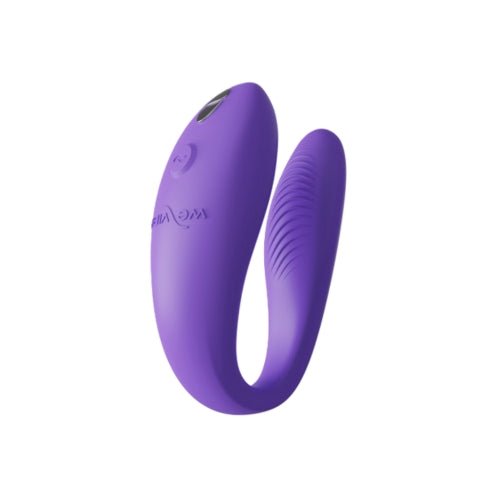 We-Vibe Sync Go app-controlled couples vibrator NZ — travel-friendly long-distance wearable for couples, body-safe silicone, discreet delivery from Naughty Hut.