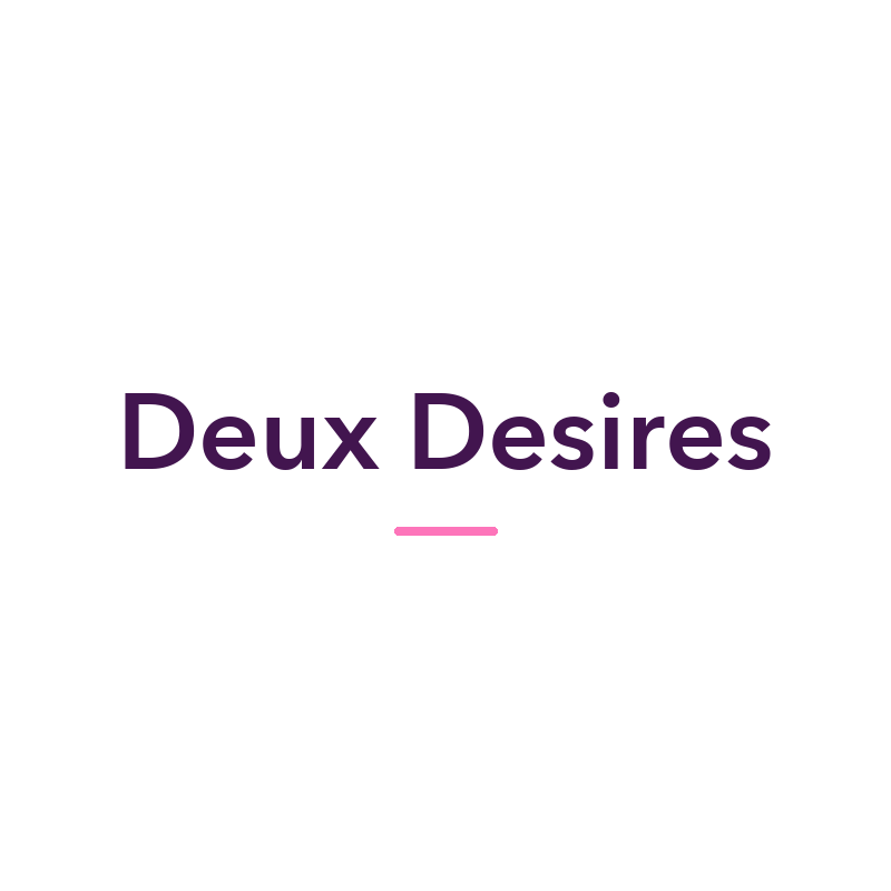Deux Desires sex toys and adult products, available in New Zealand at Naughty Hut