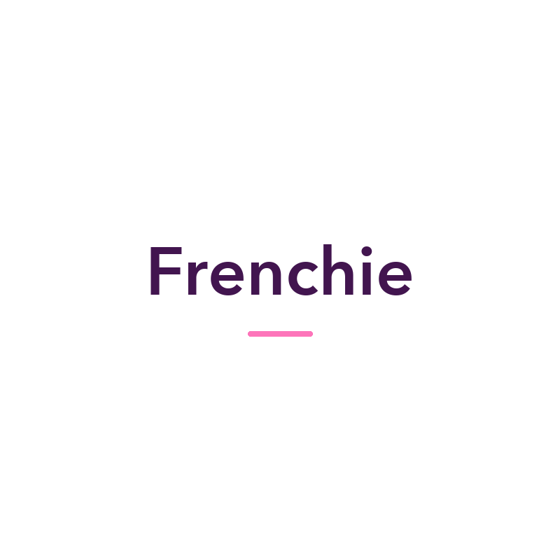 Frenchie sex toys and adult products, available in New Zealand at Naughty Hut