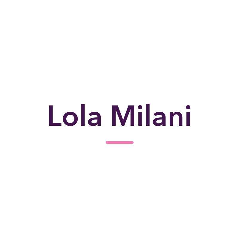 Lola Milani sex toys and adult products, available in New Zealand at Naughty Hut