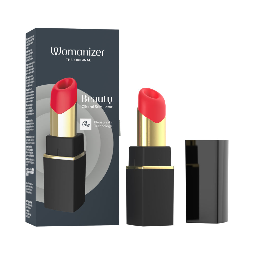 Womanizer Beauty black and gold retail packaging