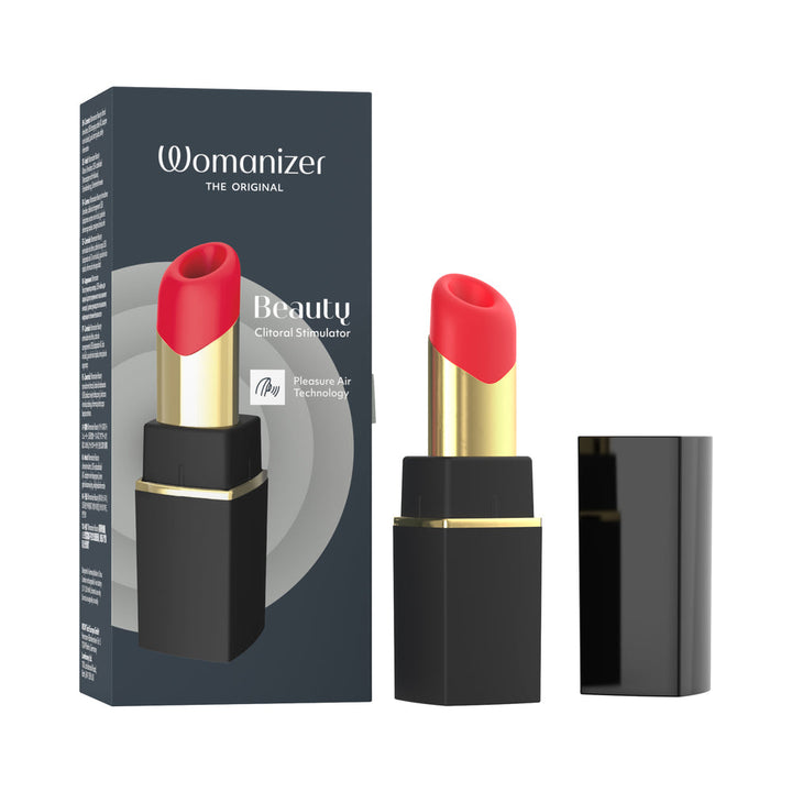 Womanizer Beauty black and gold retail packaging