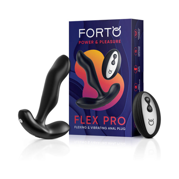 Forto Flex Pro cock ring in black