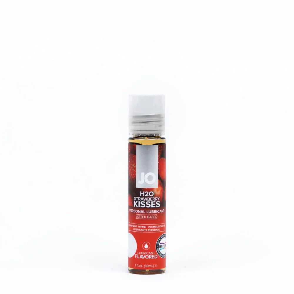 JO H2O Strawberry Kisses Flavoured Lube, 30ml