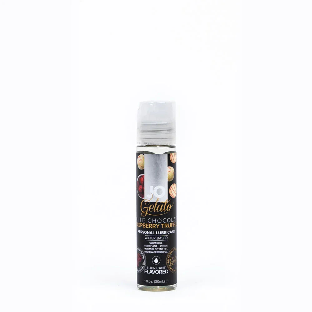 JO Gelato White Chocolate Raspberry Flavoured Lube, 30ml