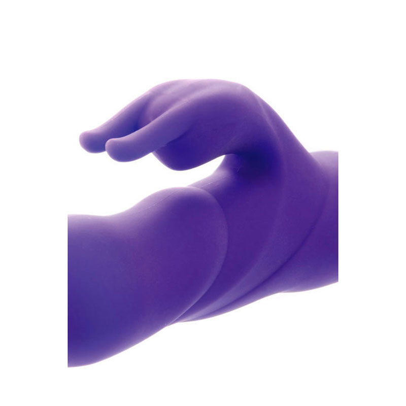 Buy Adam & Eve THE THRUSTER - Purple 25.4 cm (10'') USB Rechargeable Thrusting Rabbit Vibrator – Naughtyhut NZ sex toys online. Discreet delivery & top brands.