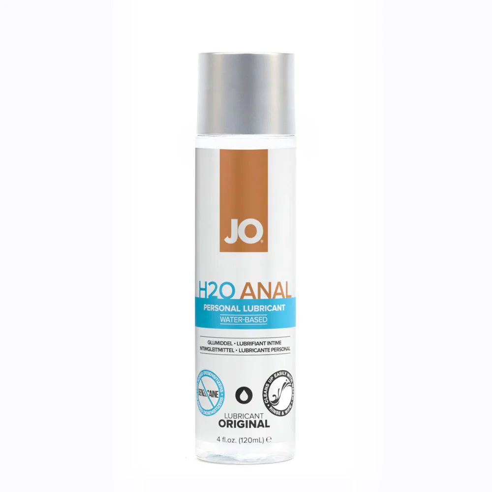 JO H2O Anal Water-Based Lube, 120ml