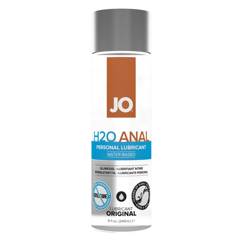 JO H2O Anal Water-Based Lube, 240ml