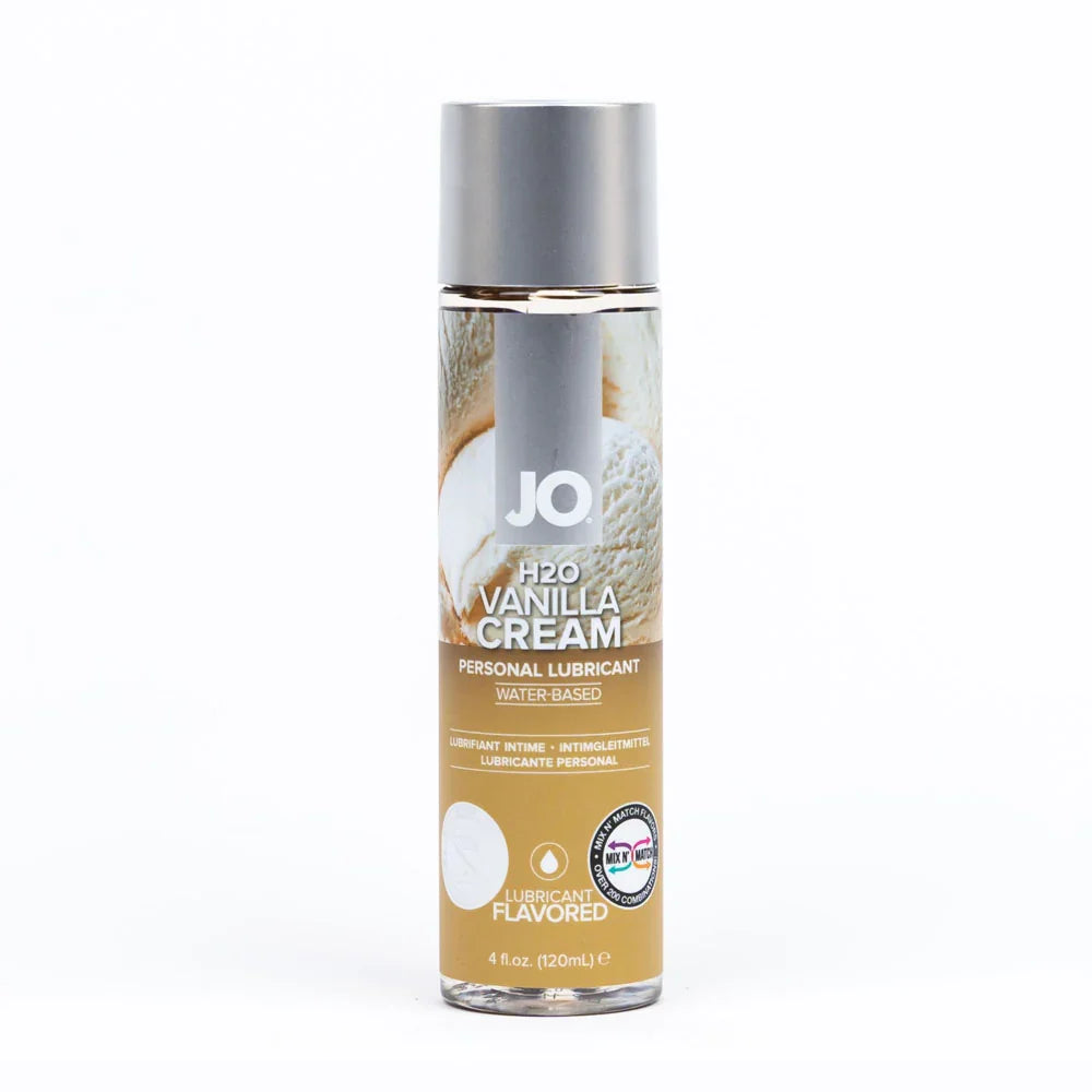 JO H2O Vanilla Cream Flavoured Lube, 120ml