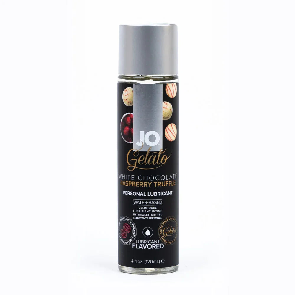 JO Gelato White Chocolate Raspberry Flavoured Lube, 120ml