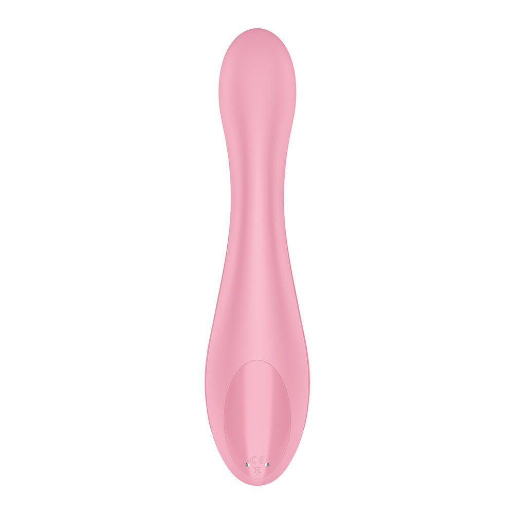 Satisfyer G-Force - G-Spot Vibrator in Pink, side profile