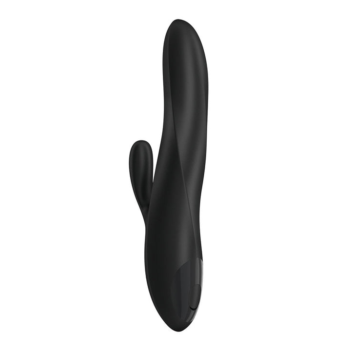 Satisfyer Heat Flex 3 - Black 23 cm USB-C Rechargeable Warming and Rotating Rabbit Vibrator