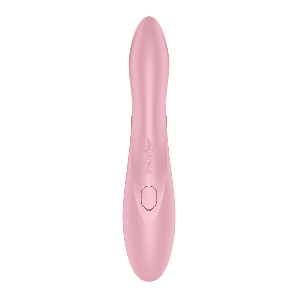Satisfyer Pro + G-Spot Generation 2 - Rabbit Vibrator in Rose Pink, back view