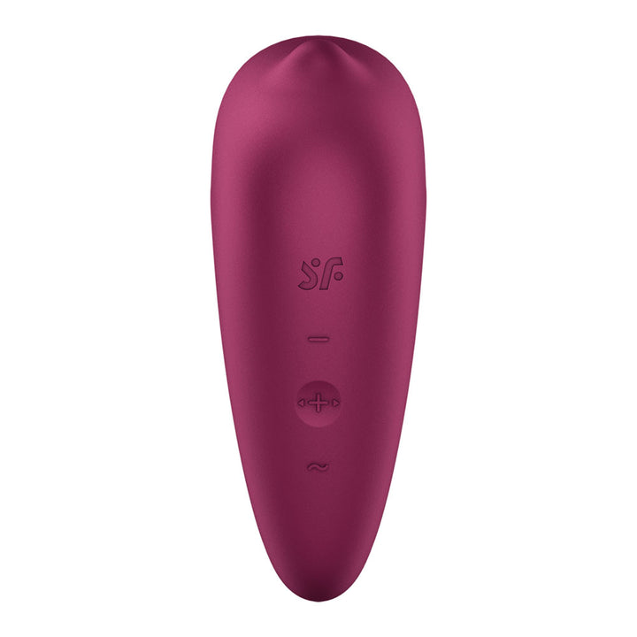 Satisfyer Delighterrr - Berry USB-C Rechargeable Stimulator with Rolling Ball