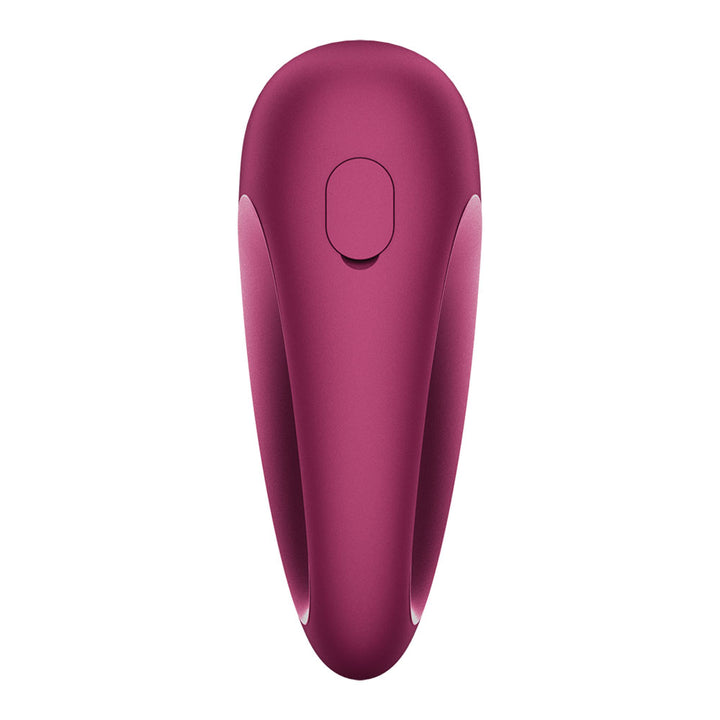 Satisfyer Delighterrr - Berry USB-C Rechargeable Stimulator with Rolling Ball