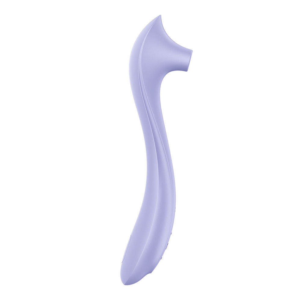 Satisfyer Easy Lover - Air Pulse Vibrator in Violet, front view
