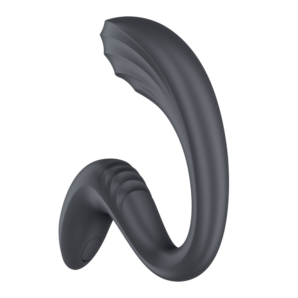 Satisfyer G For Goddess 3 in Grey, angled view