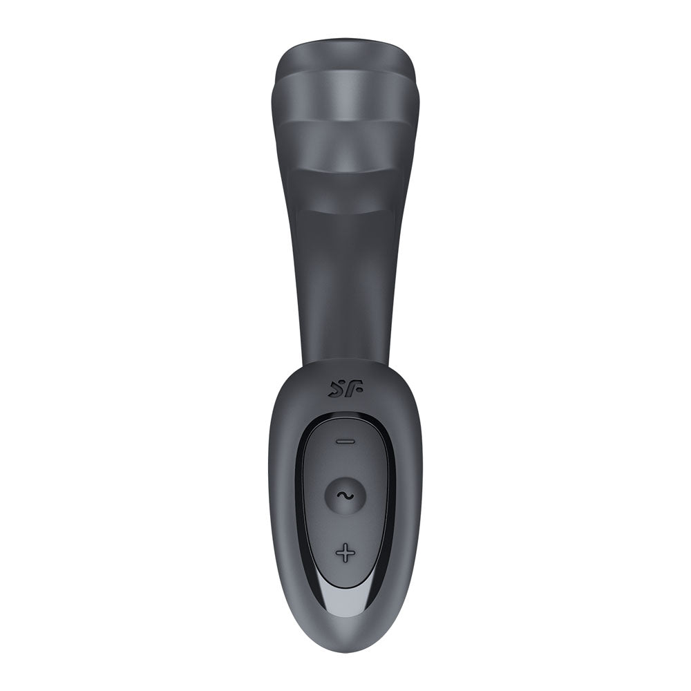 Satisfyer G For Goddess 3 in Grey, side profile